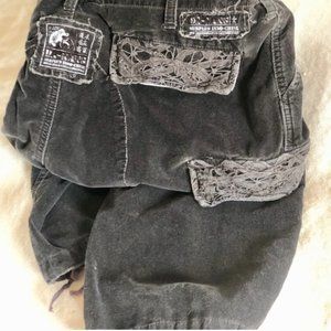 DA-NANG Corduroy Embellished Cargo Pants